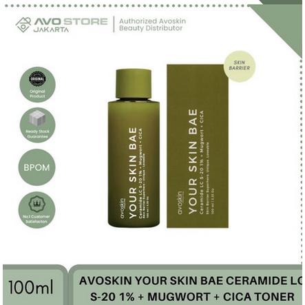 AVOSKIN Your Skin Bae Toner Ceramide 1%