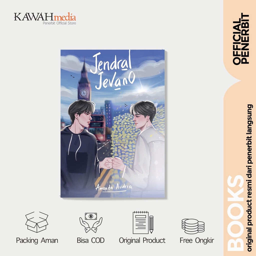 Novel Jendral Jevano - Shiningjaemz / Amanda Audria