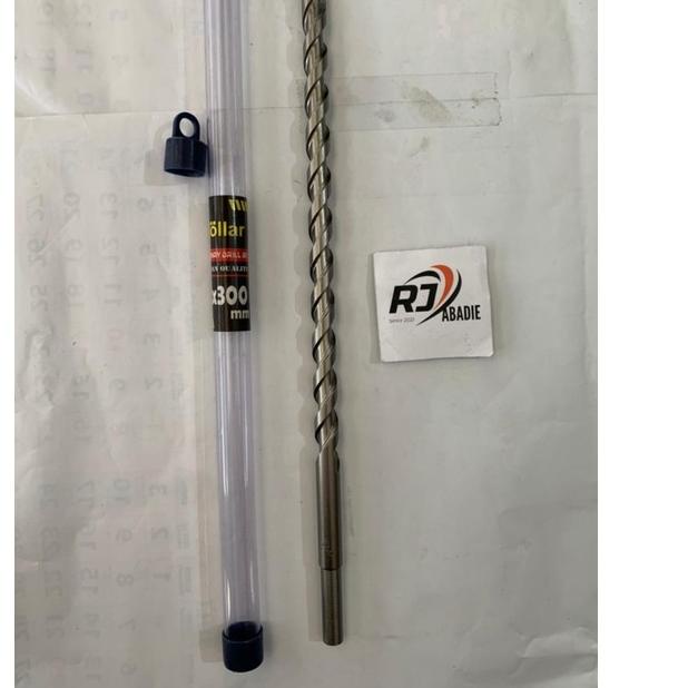 ➙ Mata Bor Beton Mollar Panjang 30 cm ヽ