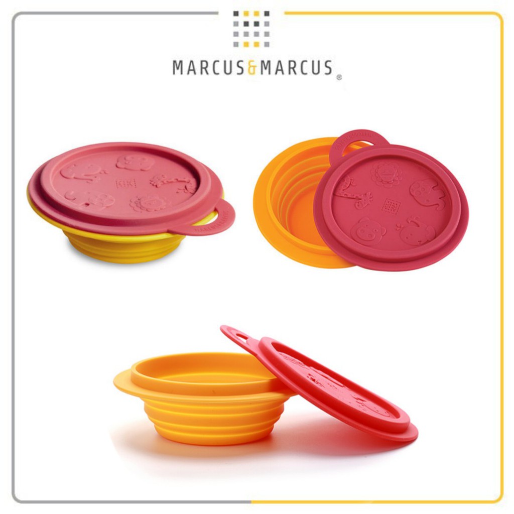 Marcus &amp; Marcus Silicone Rubber Collapsible Babybowl