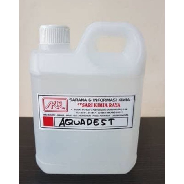 AQUADES REPACKAGE air penyulingan berminyak