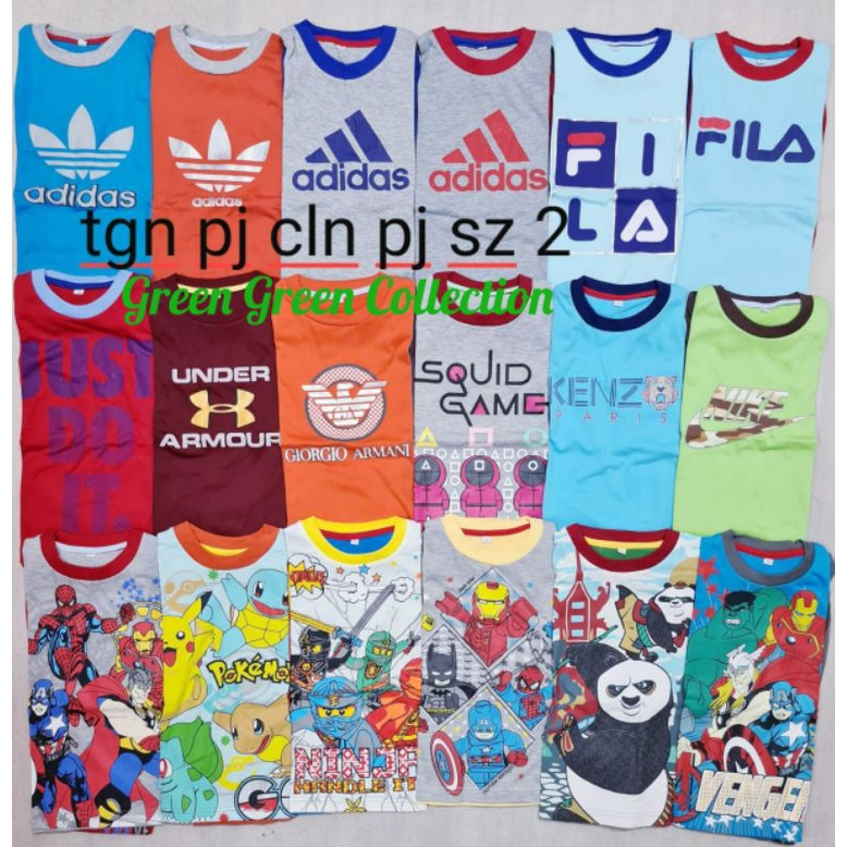 piyama mix motif khusus size 2 ( Random )