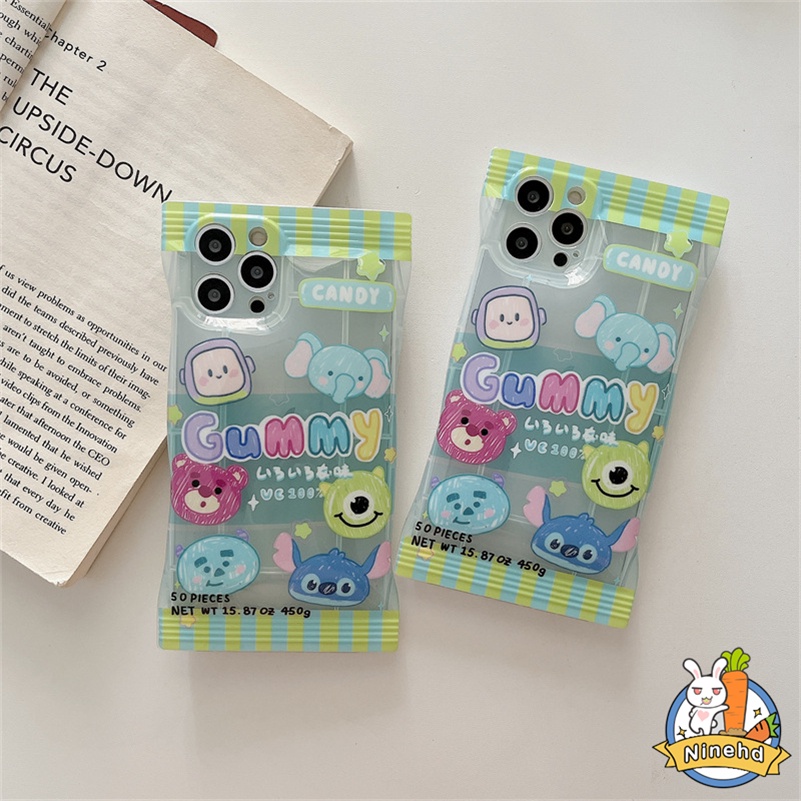 Vivo Y35 Y35 Y16 Y22 Y02s Y22 V25e V25 V23e V23 V21 V21e V20 Pro T1 T1x Y15A Y01 Y75 Y21 Y21A Y21s Y33s Y33T Y21T Y12s Y12A Y20 Y20s Y20i Y17 Y15 Casing Ponsel Beruang Strawberry Soft Cover