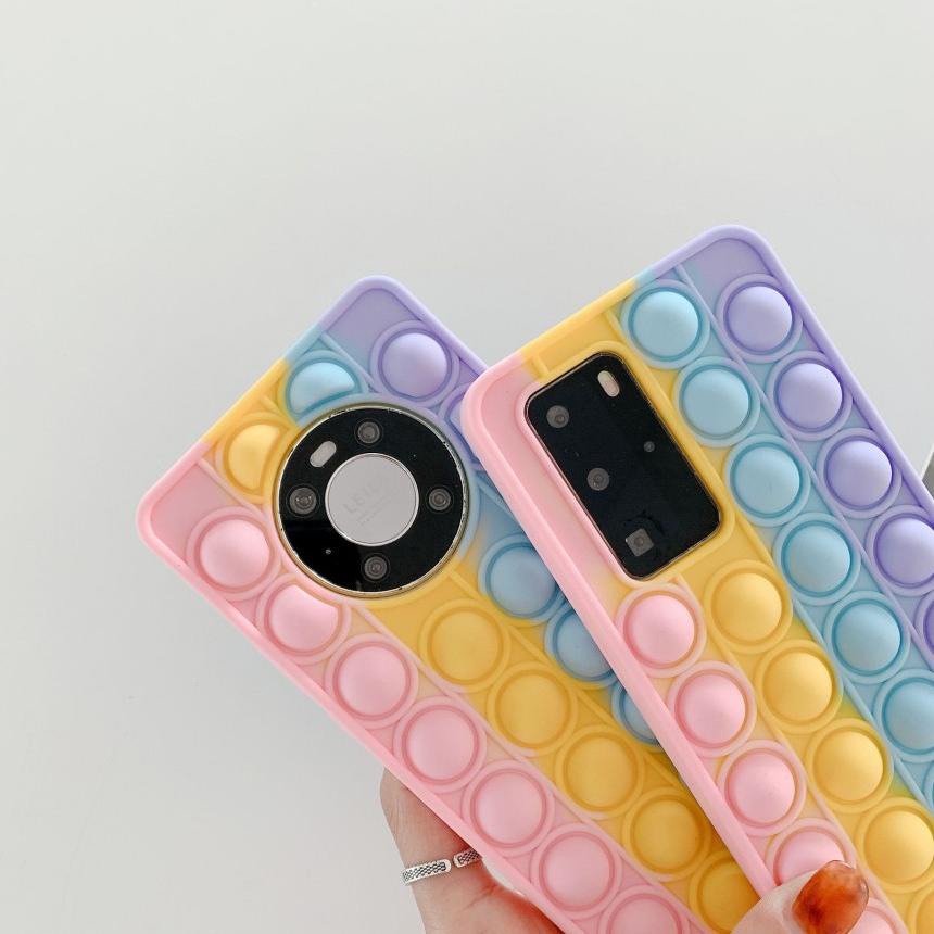 "UZS.11De22ᴶ" Pop it Case for HP VIVO Y3/Y17/U3X Y30 Y3/Y17 Y20/Y20i Y93/Y97/X21S.