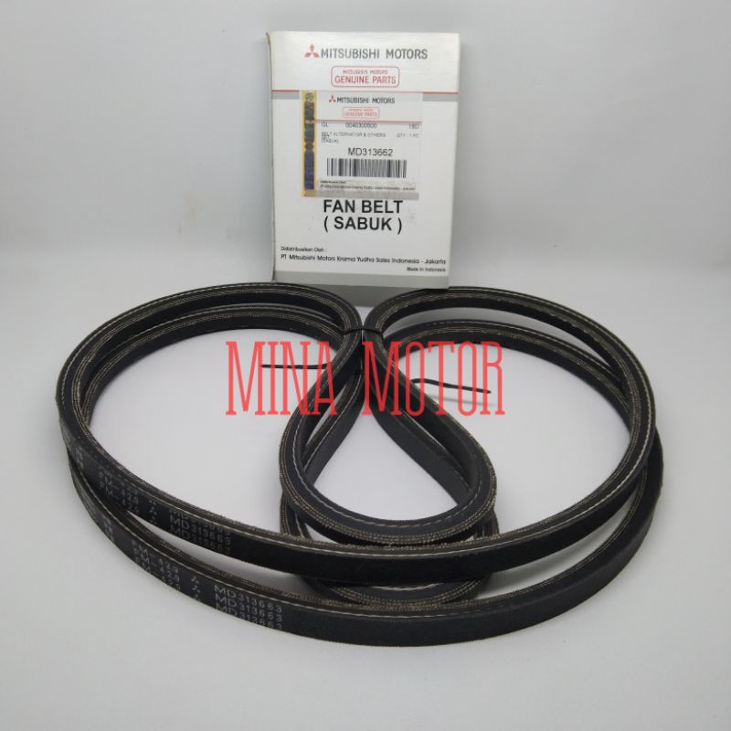 MMKSI Fan Belt Dynamo Jalan Mitsubishi Kuda Diesel