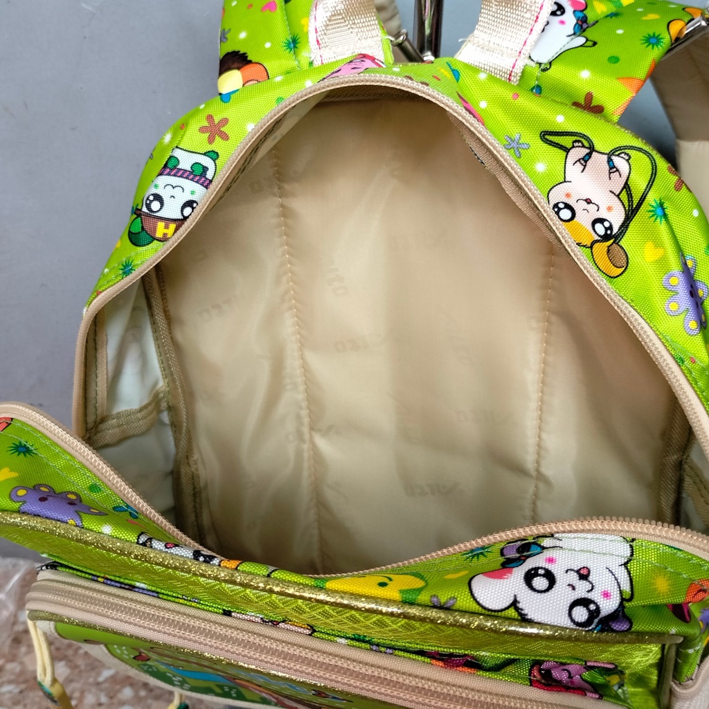 Tas Ransel Backpack Sekolah Anak TK PAUD Palo Alto Original Hamster Top Pilot