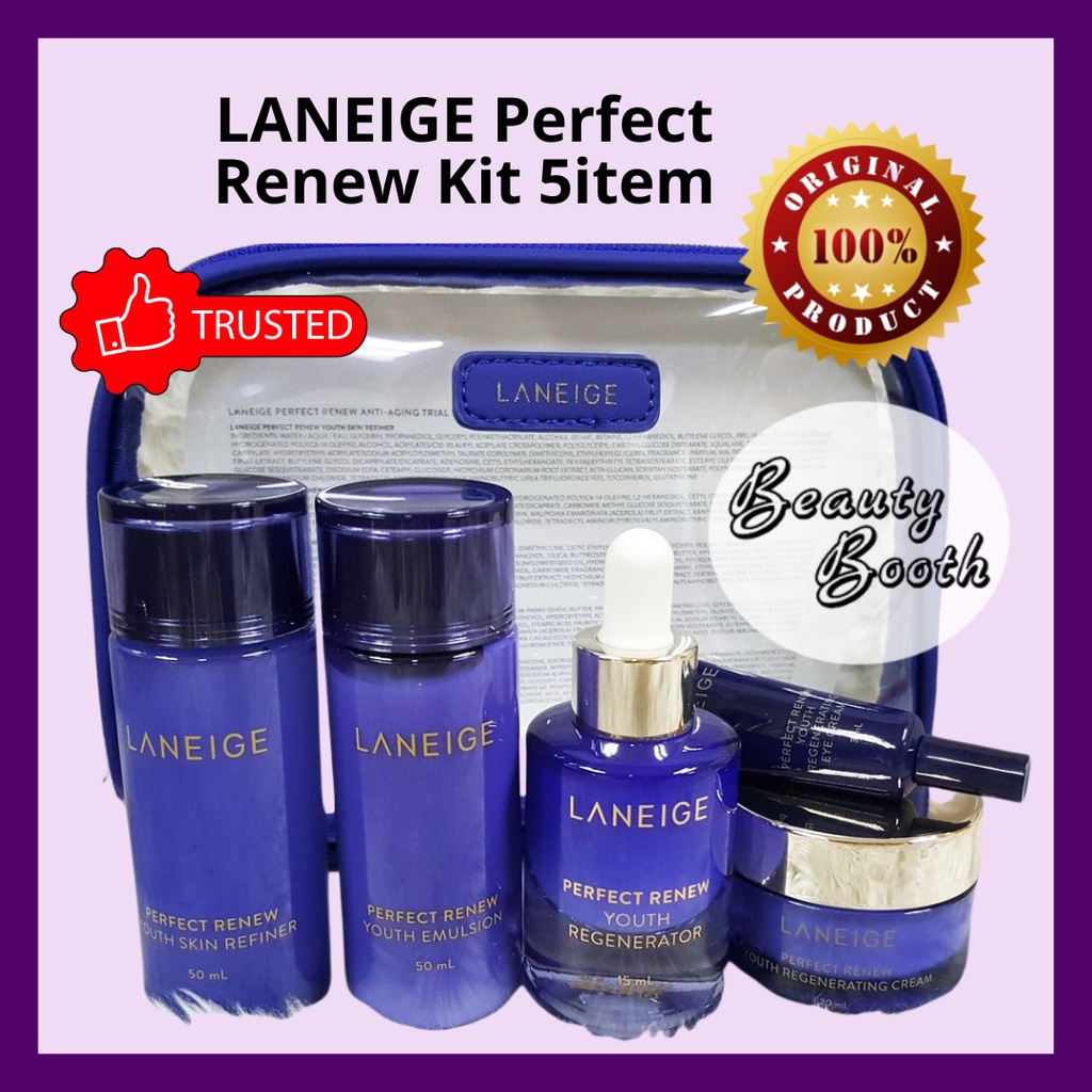 LANEIGE Perfect Renew Kit 5item