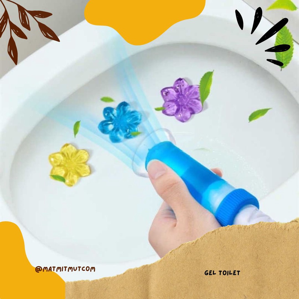 Gel Toilet Pengharum Closet Kamar Mandi/Fragrance Gel toilet Cleaner