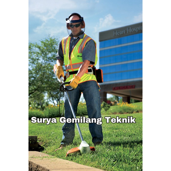 Mesin Potong Rumput Baterai Stihl Fsa 85 Grass Trimmer Cordless Fsa85