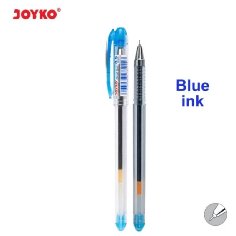 

Gel Pen Pulpen Pena Joyko GP-189 Oval Gel 0.5 mm - Blue