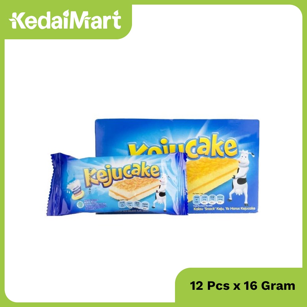 

Kraft Keju Cake Box Isi 12 x 16 Gram