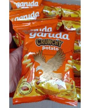 

UTSღ agen distributor makanan ringan snack garuda crunchy potato rasa daging sapi BBQ murah pack Pasti Laris