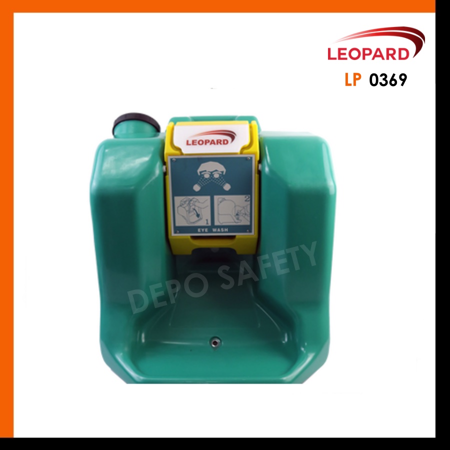 Emergency Eyewash Portable Isi 16 Galon Leopard LP 0369