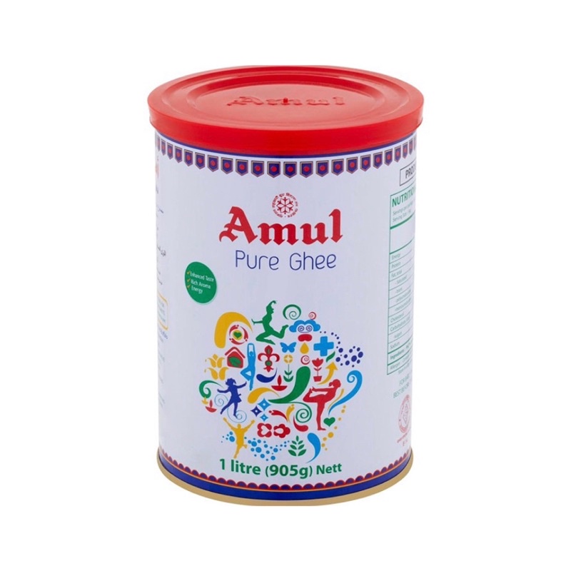 

Amul Pure Ghee 1 Liter / Amul / Pure / Ghee / 1 Liter / Minyak / Sapi / Import