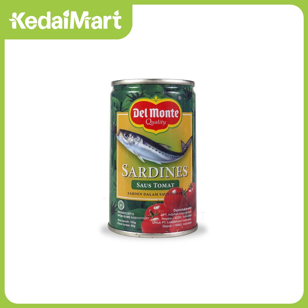 

Delmonte Sarden Saus Tomat 155 Gram
