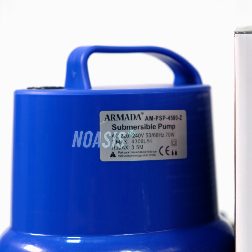 ARMADA Pompa Air Celup Aquarium 70 W Am Psp 4500 Z Am-Psp-4500z Kolam Ikan Koi