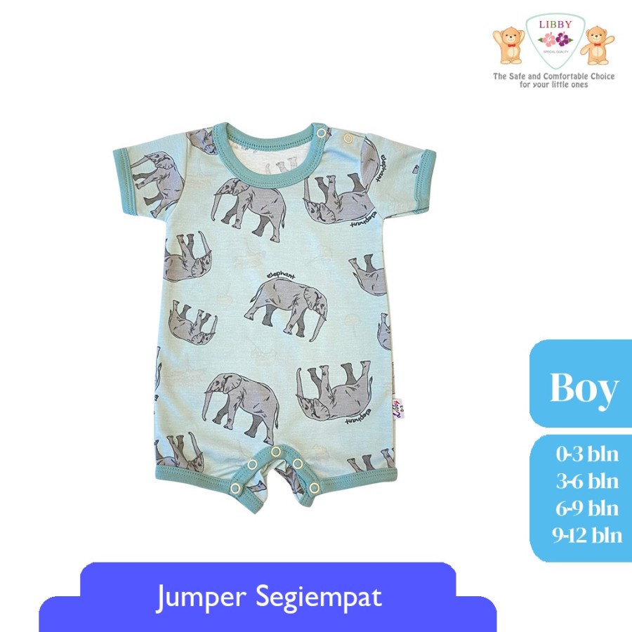 LIBBY PREMIUM JUMPER SEGI EMPAT MOTIF BOY / JUMPER