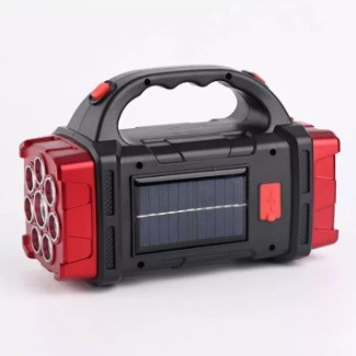 Barangunik2021 - Senter LED Multifungsi Mitsuyama MS-1224 + Solar Panel Hemat Energi /Senter LED Multifungsi Mitsuyama Luminox 38w MS-1224 Cas Surya USB