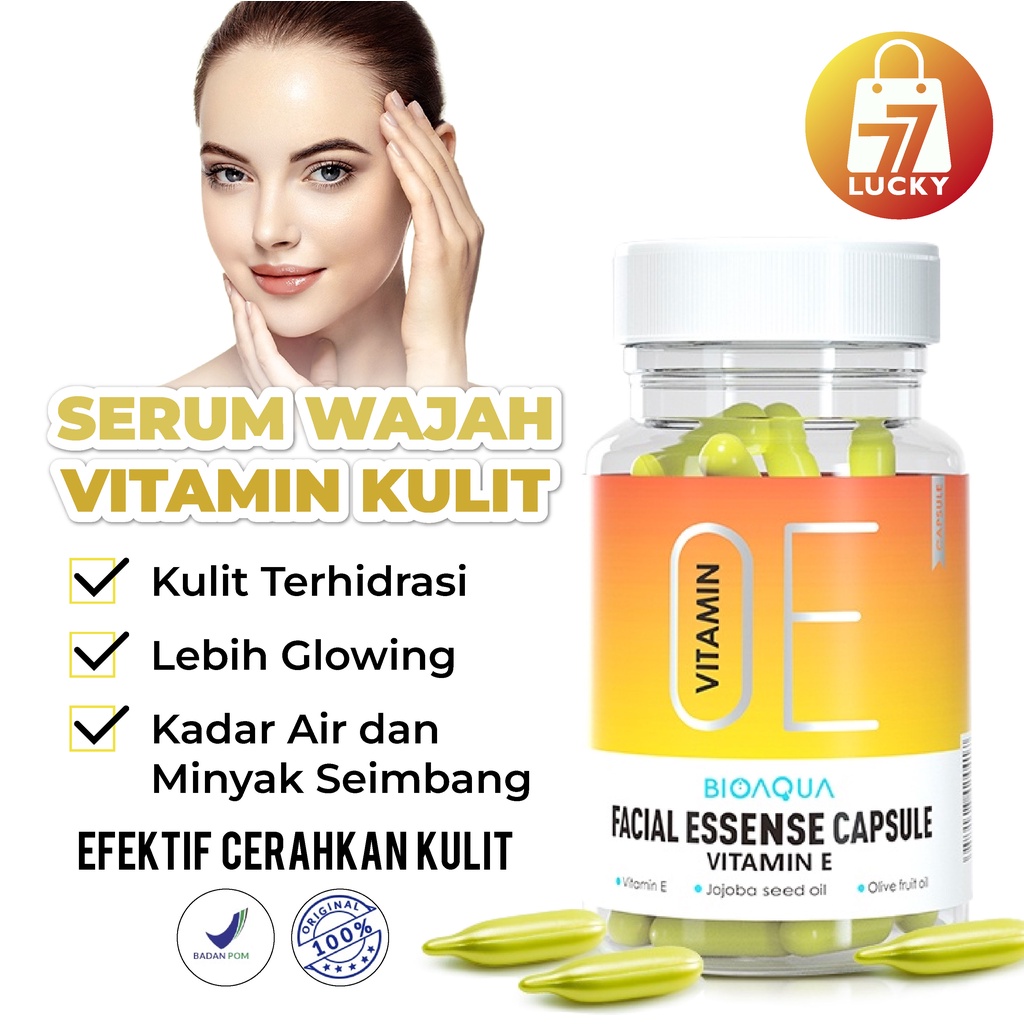 Jual Bioaqua Vitamin E Facial Essence Serum Wajah Anti Aging BPOM
