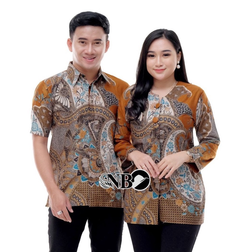 Batik Couple Modern Baju Batik Wanita Modern Atasan Batik Kerja Wanita Blouse Batik Kantor M L XL XXL Seragam Batik Modern