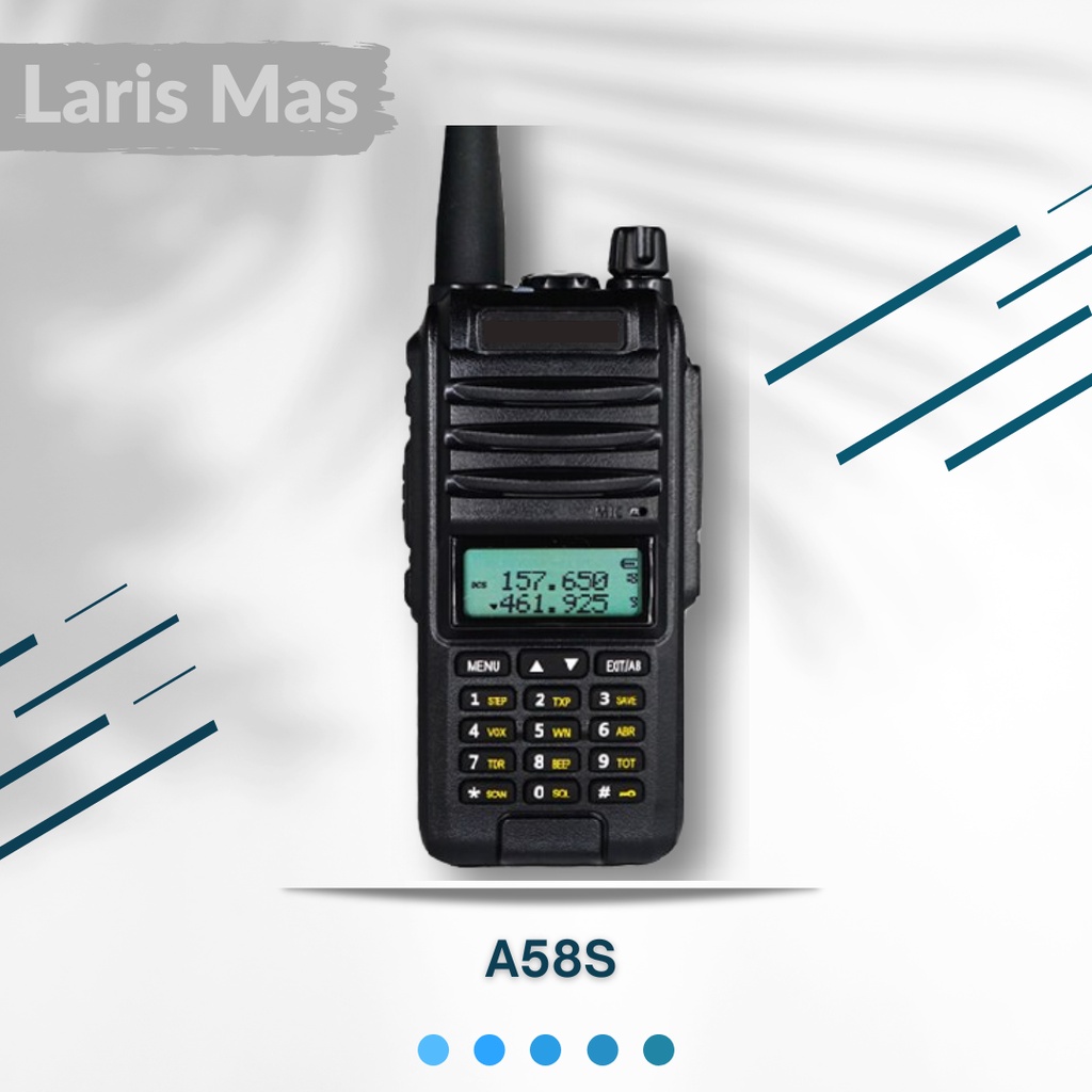 Radio HT Pofung A58 S TRI BAND 8 Watt / Handy Talky BF-A58S Power 8w