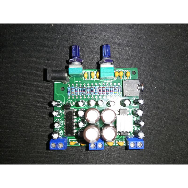 modul 2.1 TEA2025b amplifier mini tone control minus ic subwoofer