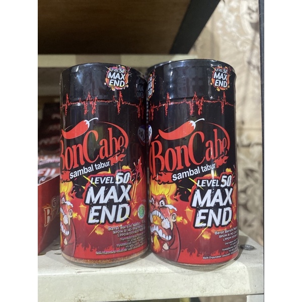 Boncabe max end level 50 botol