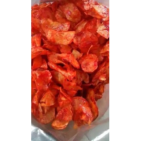 

FREE ONGKIR!1kg Keripik singkong balado pedas basah|KD7