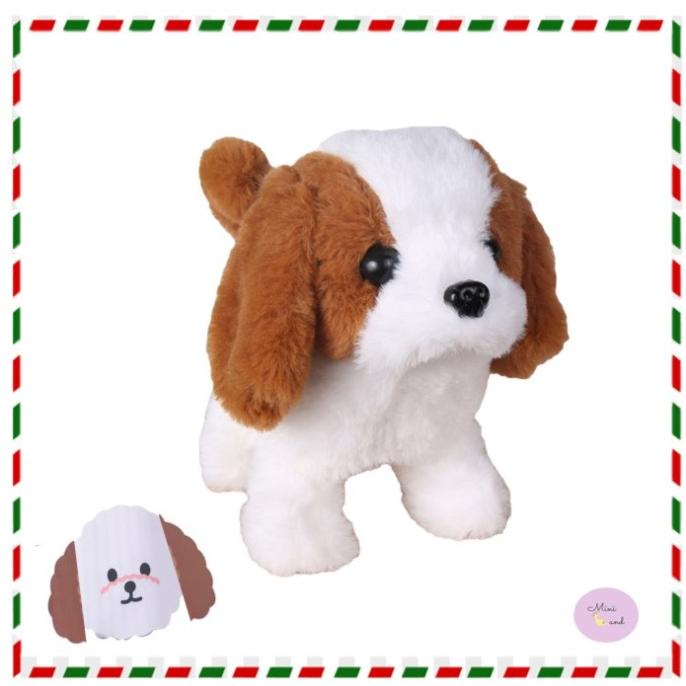 Mainan Boneka Anjing Bisa Berjalan & Berbunyi/ Mainan Anak Lucu, Ready