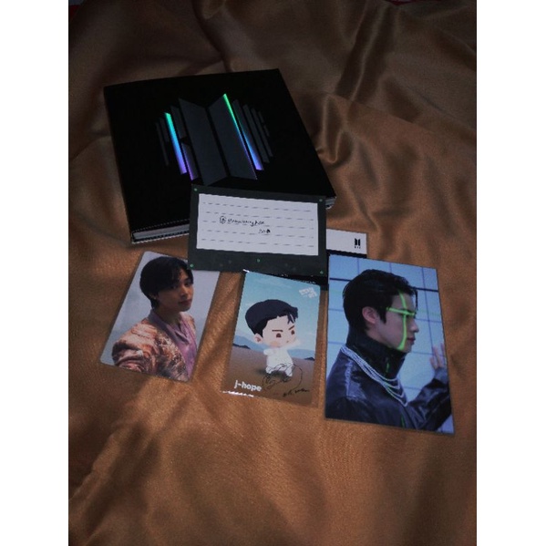 Unsealed Proof Compact set RPC jimin, Postcard jin, in the seom jhope