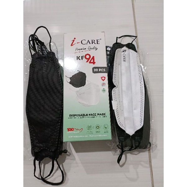 masker kf94 evo icare 3d isi 20pc 4 ply bagus  DEWASA ready 9 WARNA TERLENGKAP(20PC KF94)