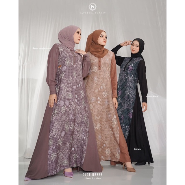 CLOE DRESS BY NADHEERA LUXURY