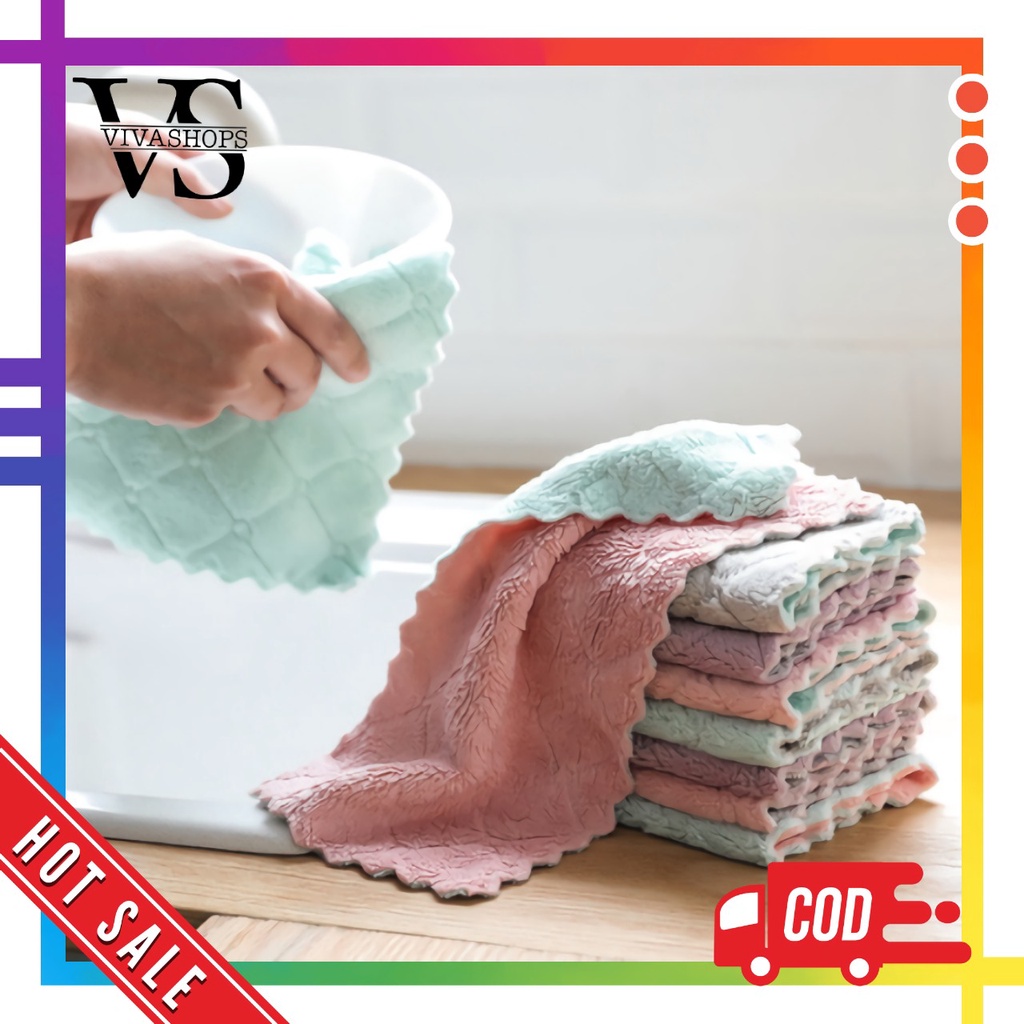 Kain Lap Micro Fiber Anti Minyak / Kain Lap Dapur / Kain Lap Anti Minyak / Kain Dapur Lap Minyak