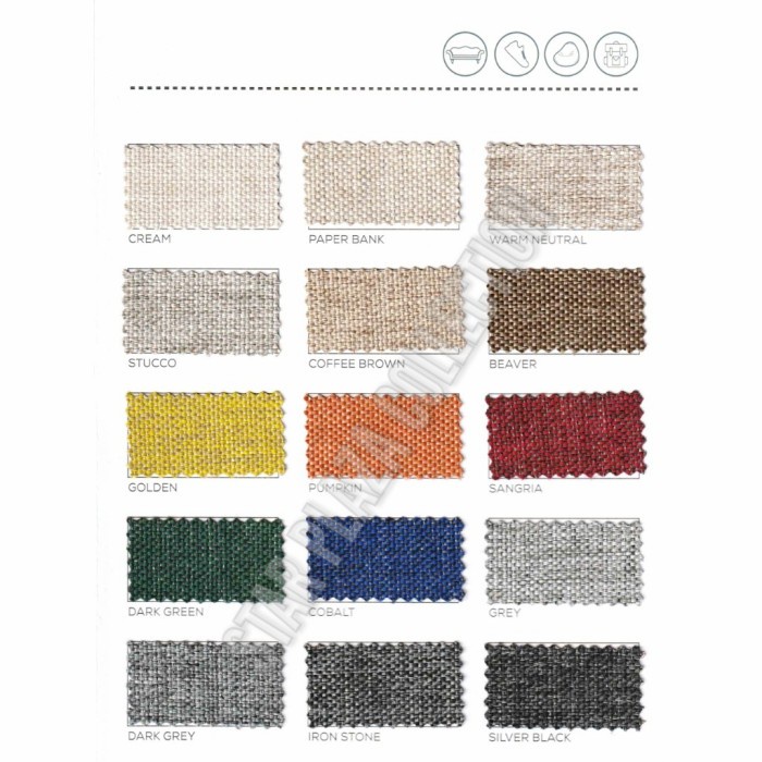 Bahan Kain Regency Fabric - Davano (Sofa, Jok, Kursi, Tas, Partisi)
