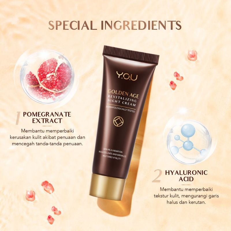 YOU Golden Age Revitalizing Night Cream 18g