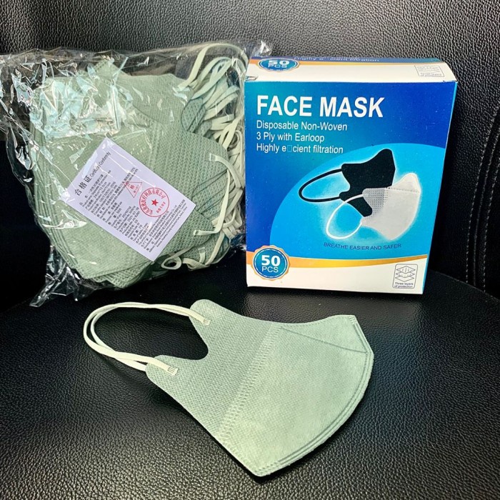 Masker Duckbill Dewasa Masker 3ply Duck Bill Disposable Mask 95%