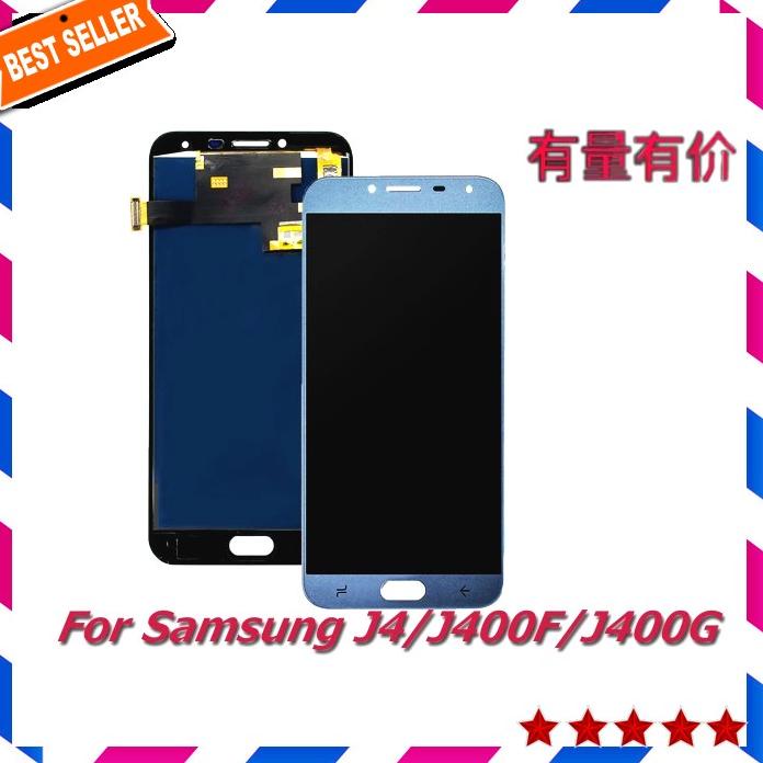Acc Hp Lcd Touchscreen Samsung J4 J400F Contras White Blue Lcd Ts Sms