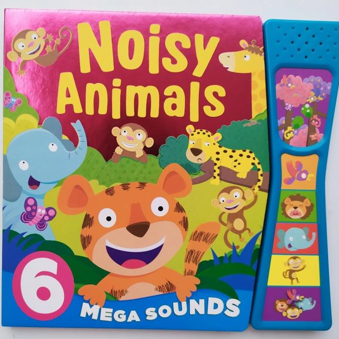 

Igloo Books - Noisy Animals Sound Melody Board Book with 6 Mega Sounds