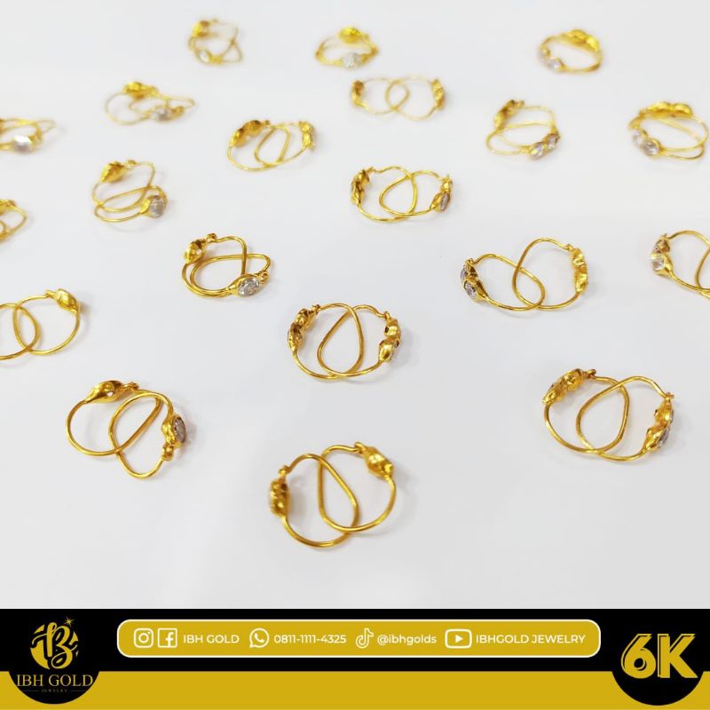 ANTING EMAS ANAK BAYI KADAR EMAS MUDA