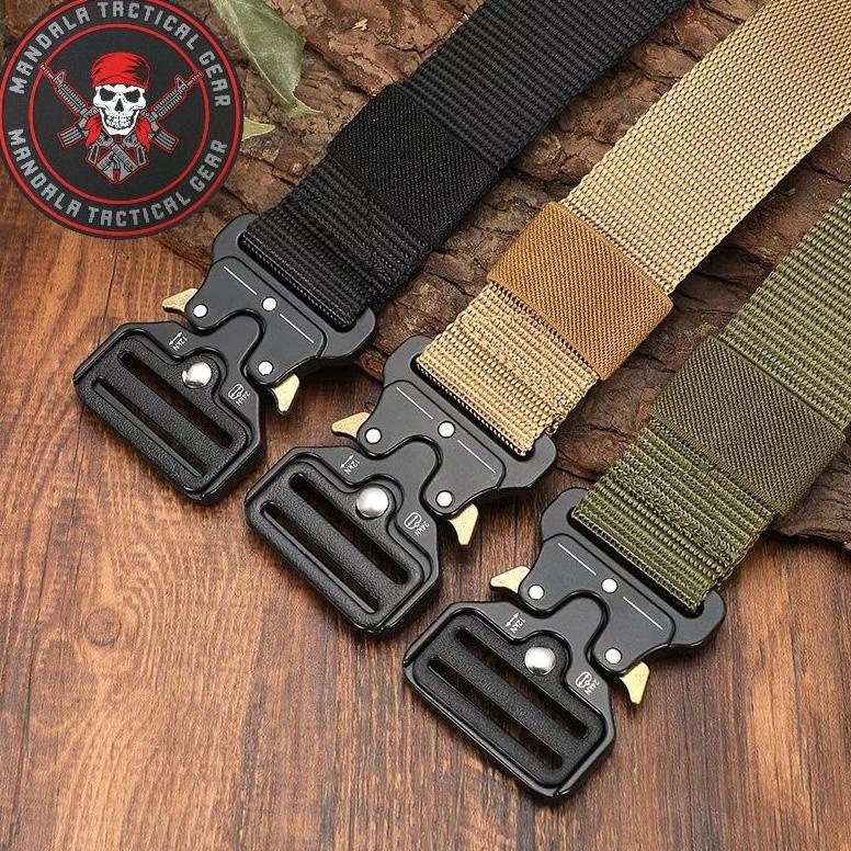 Promo  [BISA COD] ikat pinggang cobra / belt tactical / Gesper tactical TERLARIS TERPERCAYA ORIGINAL