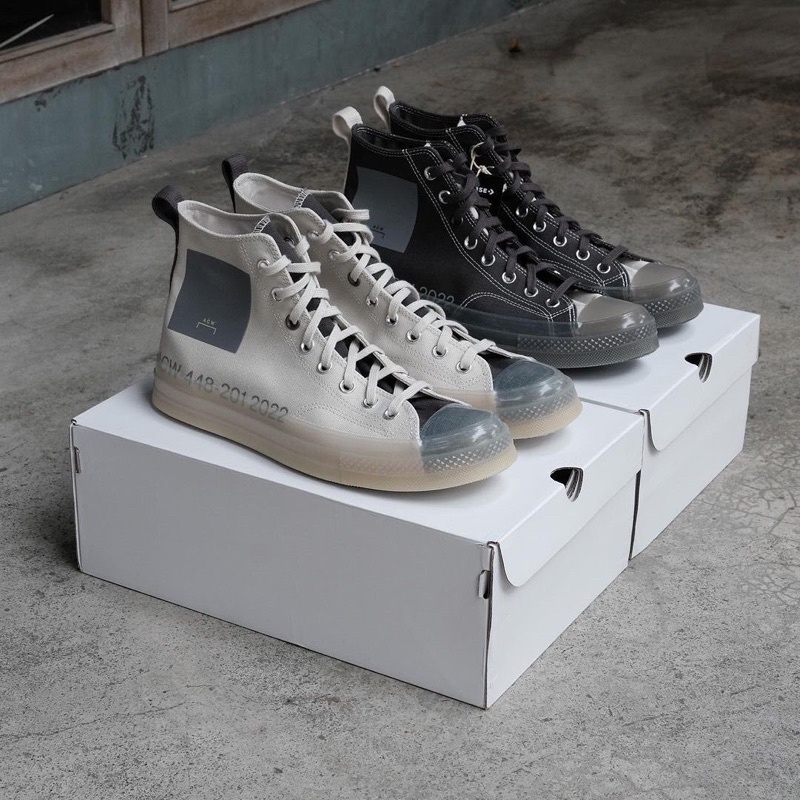 Converse chuck taylor 70s High A-COLD-WALL SILVER & BLACK -Miror Original-BNIB