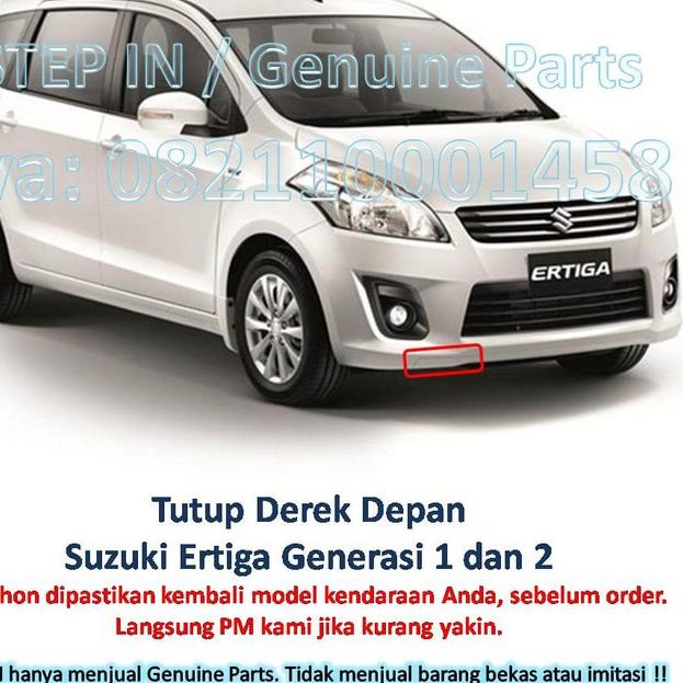 ➱Motif Terkini Tutup Derek Depan Suzuki Ertiga Generasi pertama GEN 1 GA GL GX 2012 2013 2014 Standa