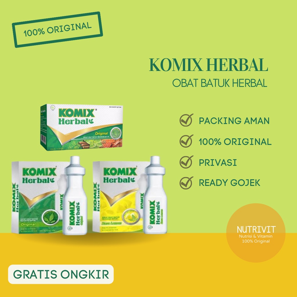 KOMIX HERBAL ORIGINAL/ LEMON 1 BOX