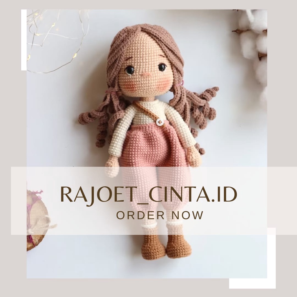 BONEKA RAJUT ANAK PEREMPUAN