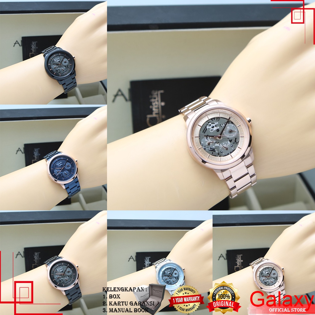 Jual ALEXANDRE CHRISTIE JAM TANGAN WANITA JAM TANGAN ORIGINAL JAM