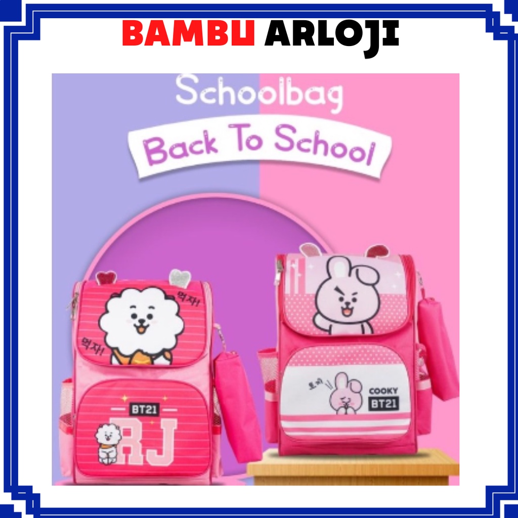 BAJ Tas Anak Sekolah anak laki-laki Perempuan backpack karakter Unicorn tas sekolah anak sd tk smp laki-laki Import / TA008