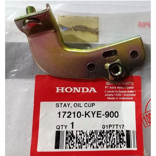 Besi Plate Stay Oil Cup Mega Pro New Monoshock 2010 - 17210KYE900