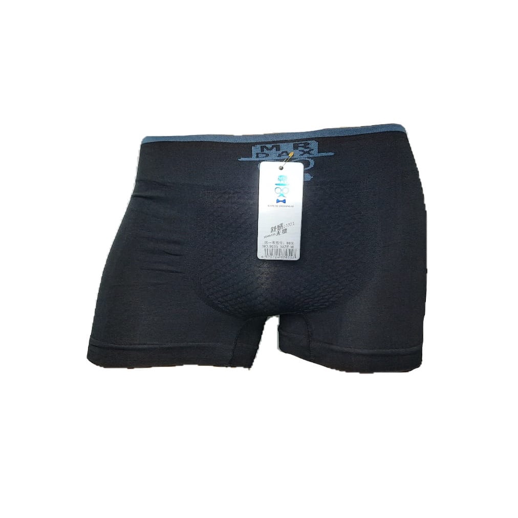 6 pcs celana dalam pria model boxer Mr dax bahan rajut tampa jahitan import