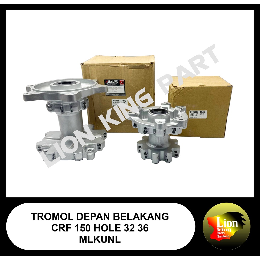 TROMOL DEPAN BELAKANG CRF 150 HOLE 32 36 MLKUNL