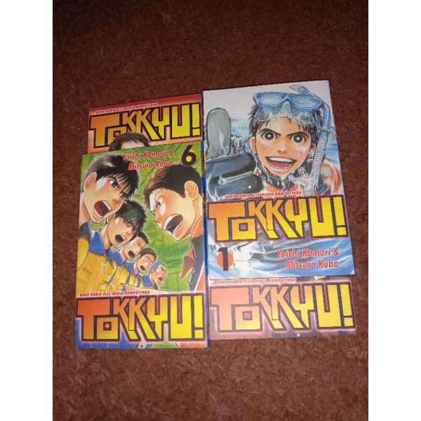 komik,Tokkyu, cabutan